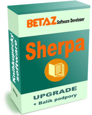 Upgrade Sherpa 5.0 + balík podpory