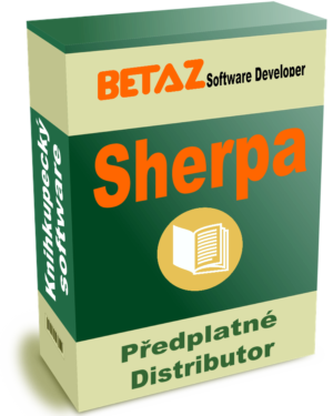 Předplatné za Online Software SHERPA - Kategorie Distributor